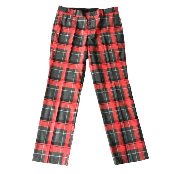 Men's Slim Fit Plaid Pants 31 INC International Concepts - Picture 1 of 15